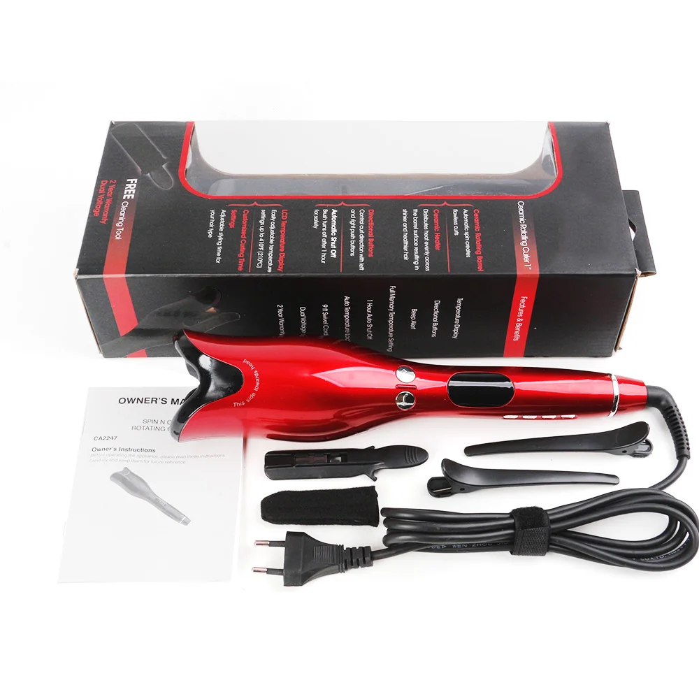 

Automatic Curling Iron Air Curler Air Spin Ceramic Rotating Air Curler Air Spin N Curl 1 Inch hair curler Hair Machine Styler