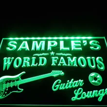 DZ007-гитара Lounge Пивной Бар паба, комнаты светодиодный неоновый свет знак