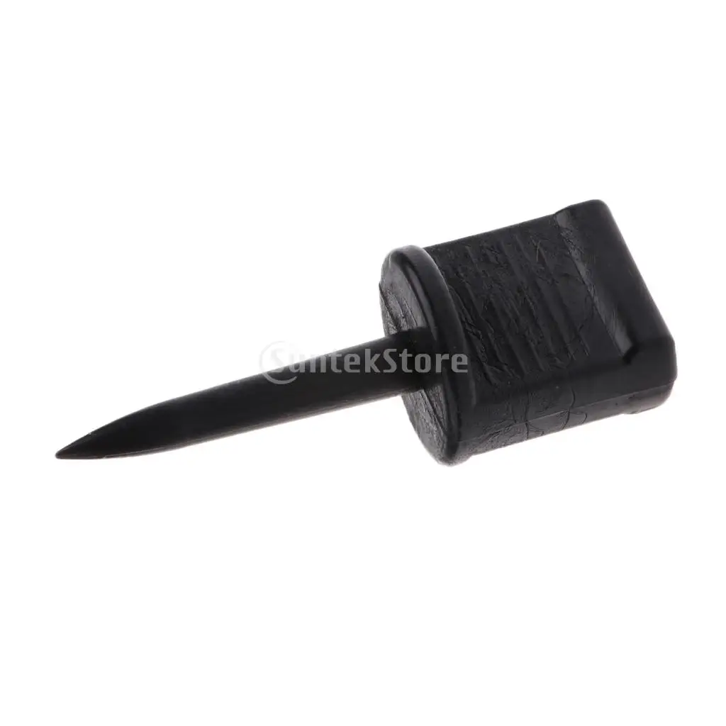 10pcs Plastic Archery Paper Target Pins Nail Supplies Target Face Pins Black