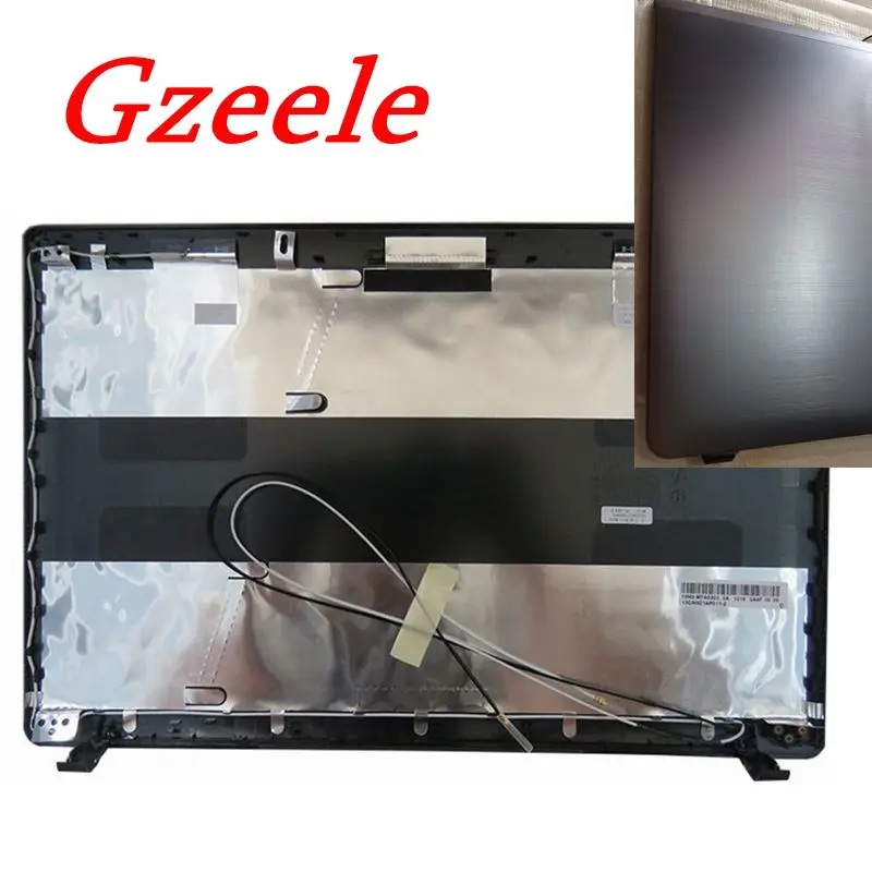 GZEELE новая верхняя крышка для ASUS K55V X55 X55A K55VD A55V A55VD K55 K55VM чехол R500V lcd задняя крышка чехол серый