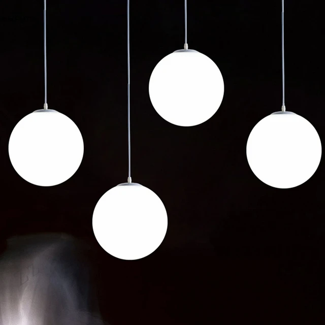 Modern White Gl Globe Pendant Light Bedroom Restaurant Nordic Modern White Gl Globe Pendant Light Bedroom Restaurant Nordic Lamp Milk Ball Suspension Deco Led