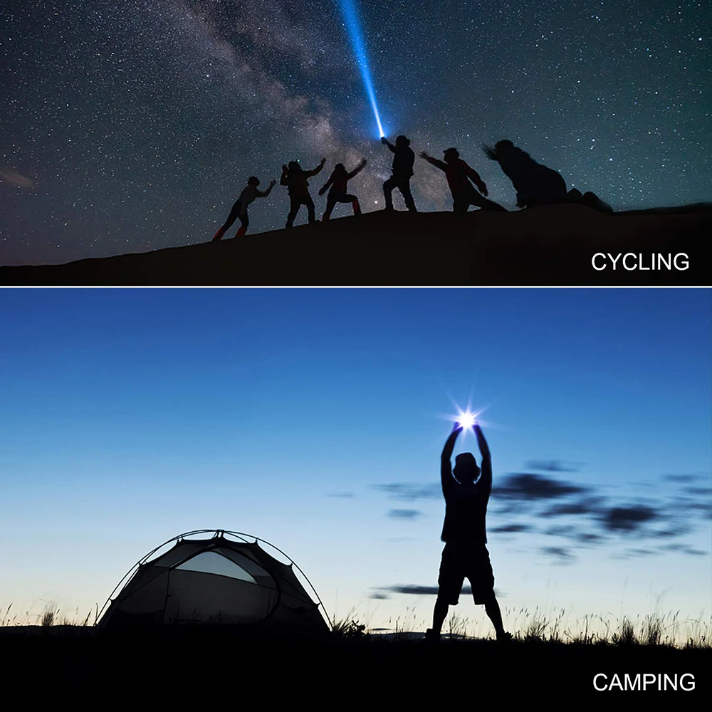 rechargeable led torch Super Brigh LED Flashlight Zoom L2 Led Lamp Bead Torch 5 Mode Mini Camping Lamp Waterproof Use 18650 Rechargeable Battery mini led flashlights