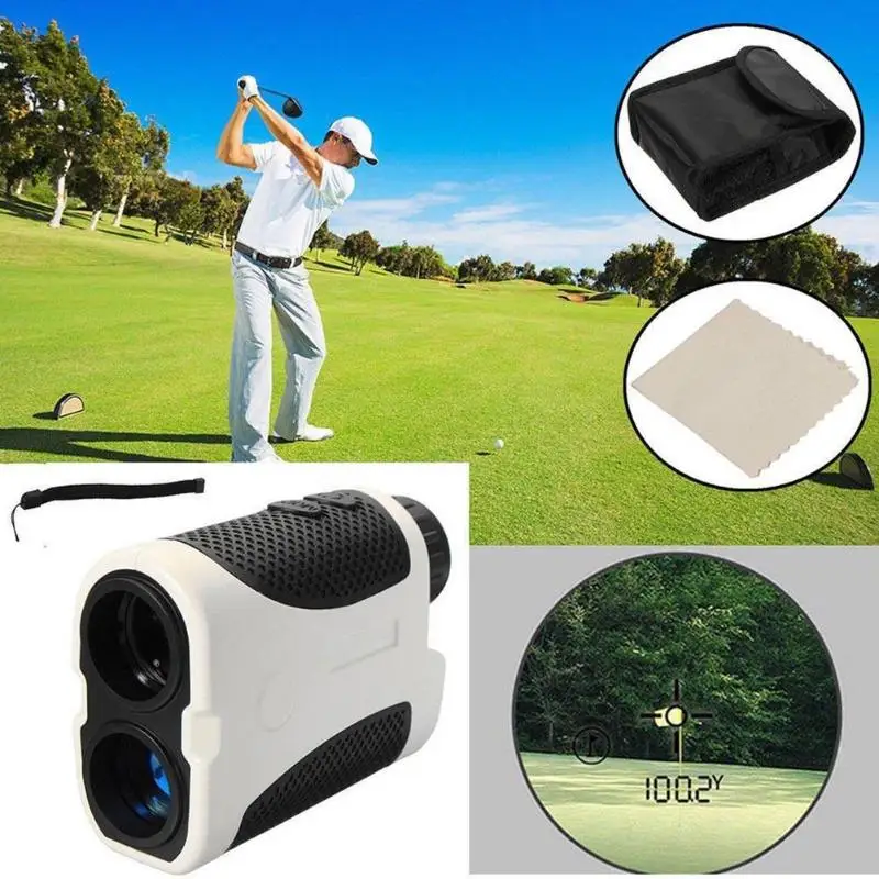 

Portable 400m Hunting Golf Digital Laser Range Finder LED Hunting Slope Compensation Angle Scan Binoculars Rangefinder