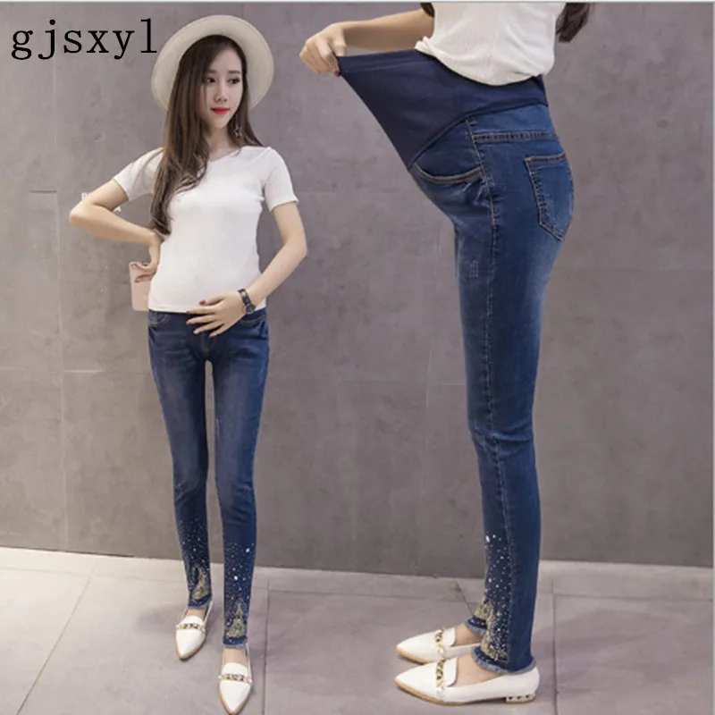 

Maternity pregnancy jeans Summer Winter Multi-style jeans Pants for pregnant women Elastic waist jeans pregnant pregnancy clothe