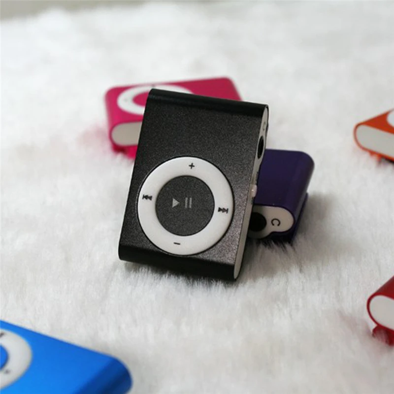 Портативный MP3 Player мини клип плеер с TF слот Jack хороший звук best подарок