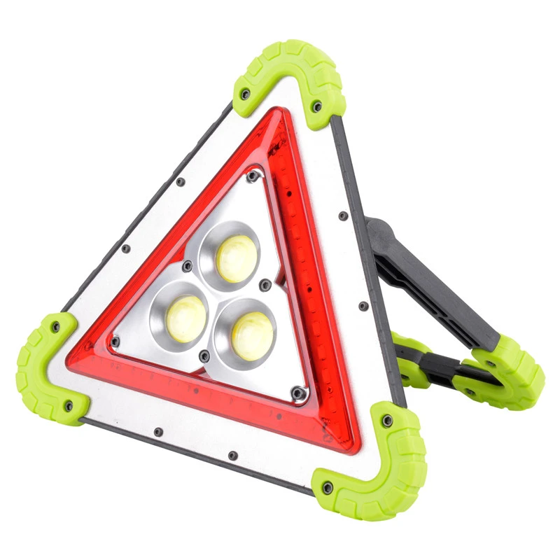 LED Flood Light 20W Worklight Multi Function LED COB Chip Floodlight Spotlight Outdoor Lighting USB Rechargeable Warning Light external security light