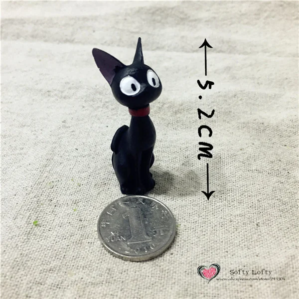Kikis Black Cat Mini Figures - 7