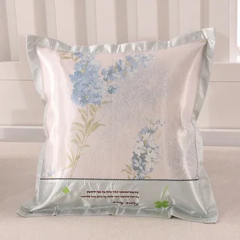 

Summer Cool Cushion cover 50*50cm big size Boster Case Linen fiber pillowcover home sofa decor cool light blue 45*45cm 2pcs/lot