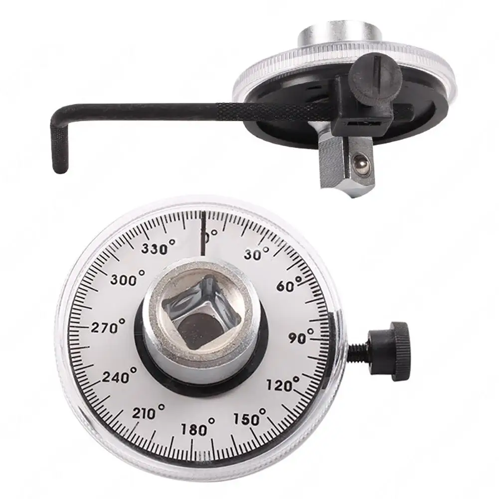 

Professional 1/2 Inch Adjustable Torque Angle Gauge Wrench Auto Garage Tool