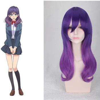 

Cosplay Kiss Him Not Me Kae Serinuma Asuma Nozomu wigs hair for women Purple wig party Halloween synthetic wig Cosplay Costume