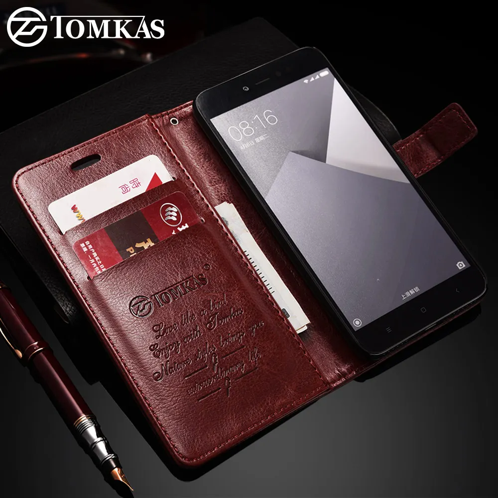 Чехол бумажник TOMKAS чехол книжка для телефона с откидной подставкой из