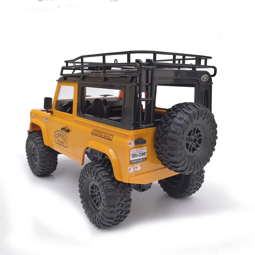 RC автомобиль MN-90 MN-91 RTR MN 1/12 1:12 2,4G 4WD пульт дистанционного управления Автомобили светильник светодиодный Сумки на крыше внедорожный гусеничный автомобиль грузовик игрушки