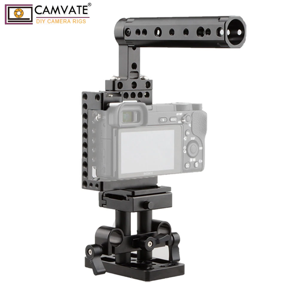 Клетка CAMVATE с QR основанием для камеры A6500 A6400 A6300 A6000 C1796 аксессуары