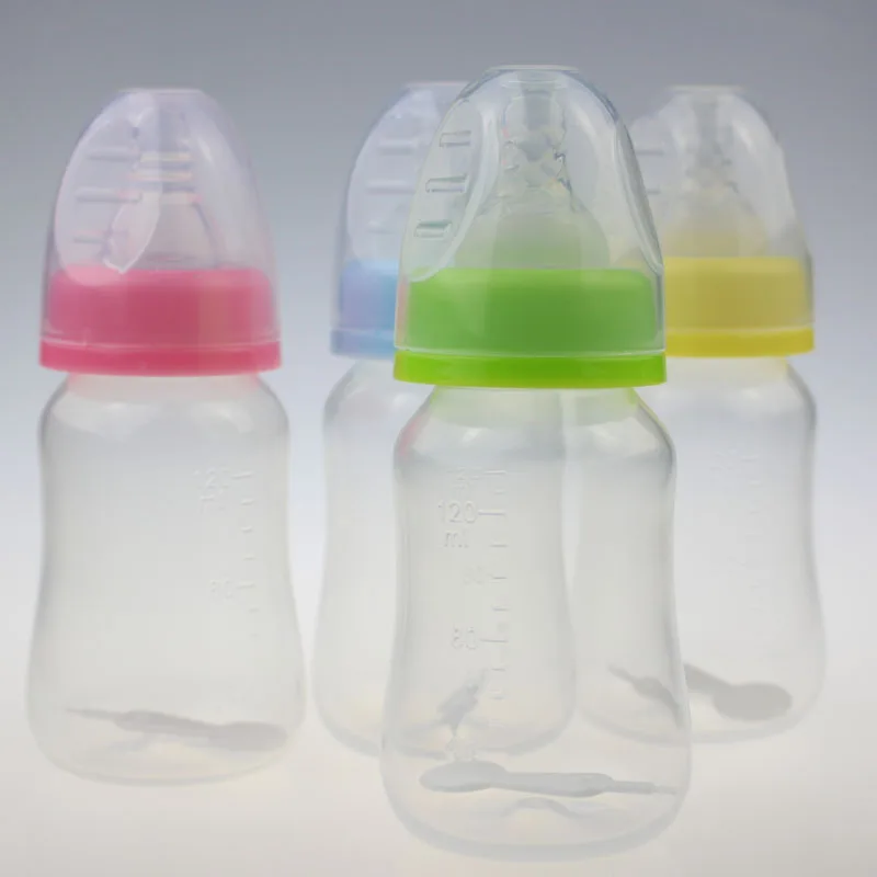 120 мл для новорожденных кормящих бутылочки молока Стандартный рот Соска Силиконовая соска Напиток Фруктовый сок, вода Medicine