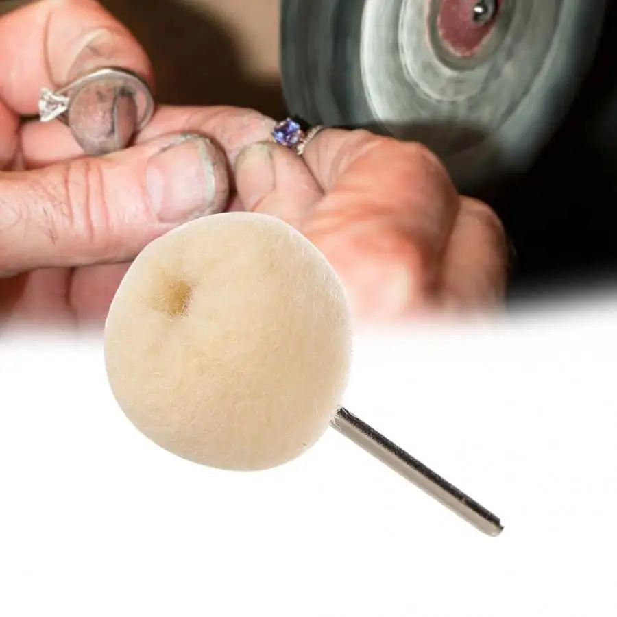 

Professional 10PCS 2.35mm Polishing Tool Woollen Polishing Buffing Wheel Jewelry Grinding Polishing Abrasive Tool for Jeweler UV