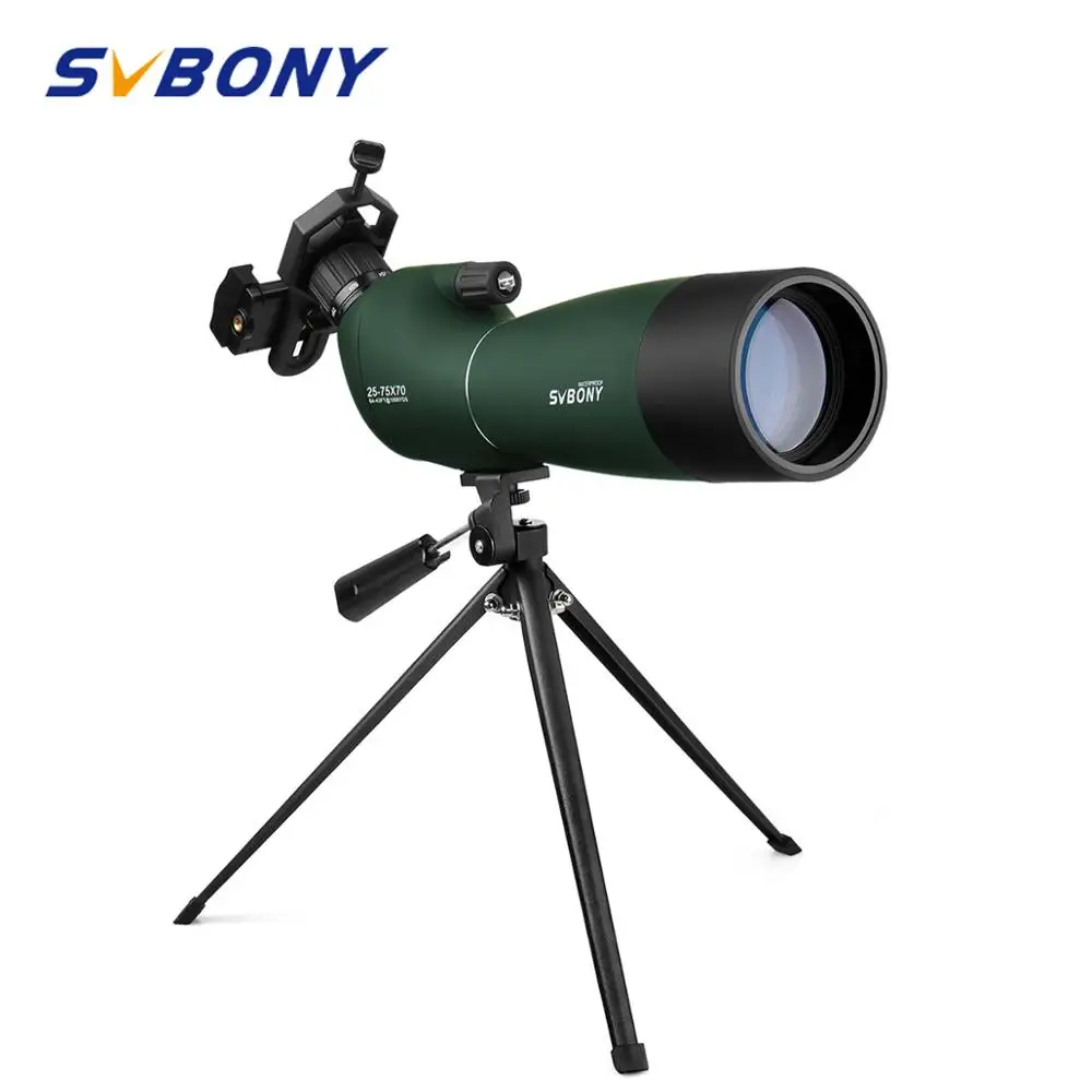 Svbony SV28 50/60/70 مللي متر الإكتشاف نطاق التكبير تلسكوب للماء Birdwatch الصيد أحادي و العالمي الهاتف محول mountF9308 Svbony SV28 50/60/70 مللي متر الإكتشاف نطاق التكبير تلسكوب للماء Birdwatch الصيد أحادي و العالمي الهاتف محول mountF9308