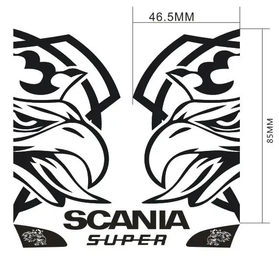 Декоративные наклейки для tamiya масштаб 1/14 LESU трактор scz Benz Actros 3363 1851 3348 R470 R730 R620 KING V8