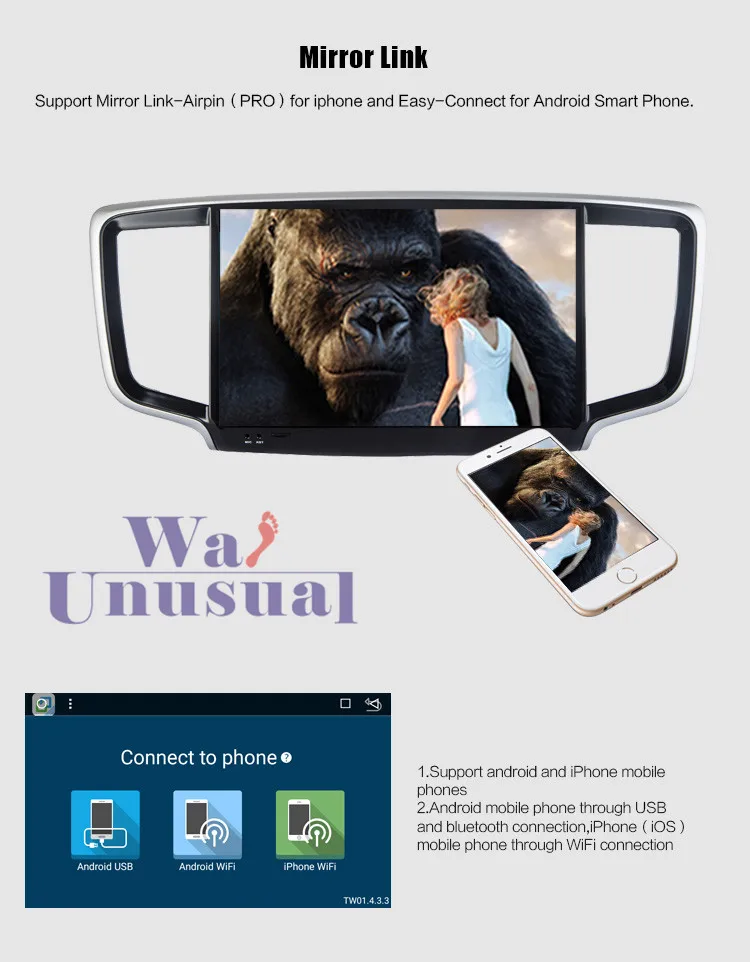 Perfect Autoradio Octa Core 10.1" Android 8.1 Car GPS Navigation For Honda Odyssey 2015 Stereo player With BT WIFI 3G Maps 2din NO DVD 3 Perfect Autoradio Octa Core 10.1" Android 8.1 Car GPS Navigation For Honda Odyssey 2015 Stereo player With BT WIFI 3G Maps 2din NO DVD 3