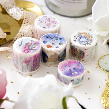

1pc Lovely Girl Series Decorative Washi Tape DIY Scrapbooking Masking Tape School Office Supplies