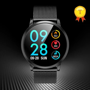 

2019 Smartwatch multi dial options color screen real-time heart rate blood pressure monitoring ip68 waterproof smart watch