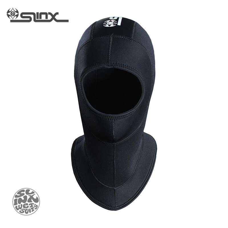 SLINX 1308 5 мм неопрен Scube Дайвинг капот оборудование водонепроницаемый шеи полный лицо маска шляпа для рыбалки подводное плавание подводной охоты