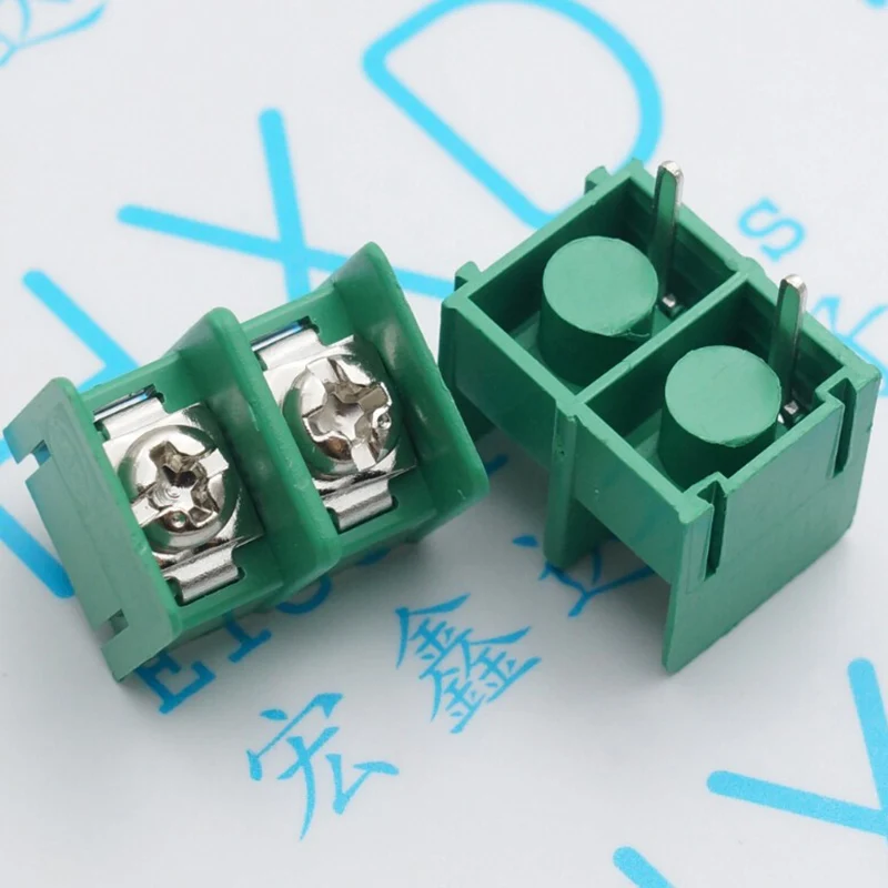 

KF7.62-2 p connector terminals can be spliced green