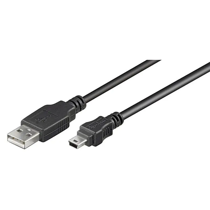 Миниusb кабель USB A male to B Male 5mts Goobay | Электроника