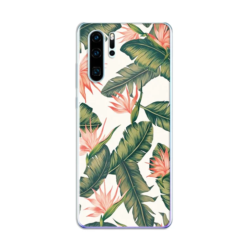 For Huawei P20 Cute Painted Case Fundas For Huawei P20 P30 Lite Soft Silicone Cover Novelty Phone Case Coque For Huawei P30 Pro