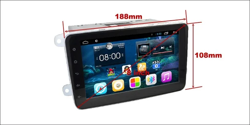 Discount Car Android Media Navigation System For Volkswagen VW Jetta MK5 / A5 2005~2012 Radio Stereo Audio Video Multimedia No DVD Player 1