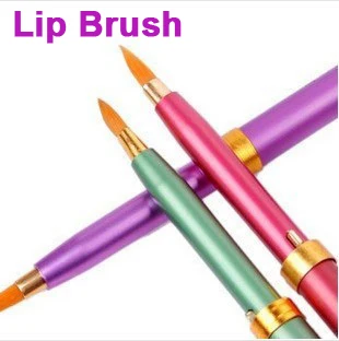 Portable Cosmetics Telescopic Lip Brush Brushes for