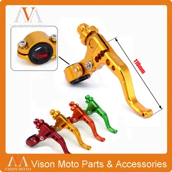 Stunt Short MX Clutch Lever Perch 2 Fingers For Suzuki DRZ400 RM125 RM250 RMZ250 RMZ450 YZ250F YZ450F WR250F WR450F Enduro