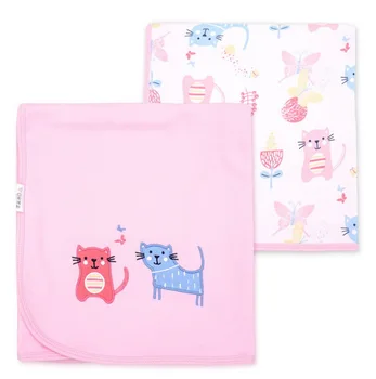 

DHL 20pcs 75*85cm Newborn Baby Swaddle Cotton Baby Blankets Swaddle 2 Layers Gauze Baby Wrap Bath Tower Summer Thin Quilt