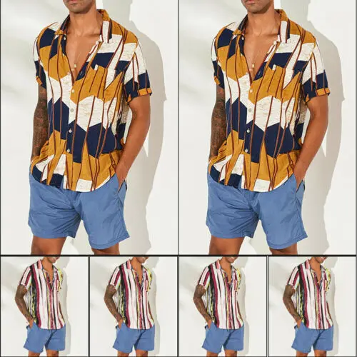 2019 جديد رجل قصير كم قميص هاواي صيفي الصيف نمط بلام الرجال عارضة شاطئ هاواي قمصان صالح سليم الذكور بلوزة الصيف أعلى 2019 جديد رجل قصير كم قميص هاواي صيفي الصيف نمط بلام الرجال عارضة شاطئ هاواي قمصان صالح سليم الذكور بلوزة الصيف أعلى