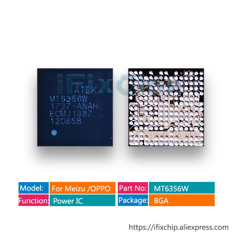 

1-10pcs/lot New Original For MTK MT6356W MEIZU / OPPO Power IC Chip