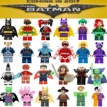 2017 Newest & Classic Marvel DC Super Heroes Single DIY blocks X MAN Avengers Justice League Model & Building Toys Blocks