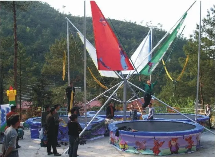 Online Buy Wholesale 4 in 1 bungee trampoline from China 4
