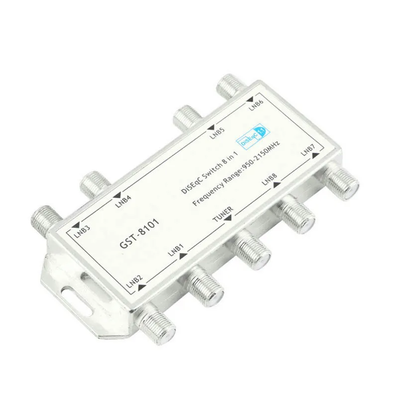 Quick Delivery High Quality 8x1 Satellite Signal DiSEqC Switch LNB Receiver Multiswitch
Quick Delivery High Quality 8x1 Satellite Signal DiSEqC Switch LNB Receiver Multiswitch