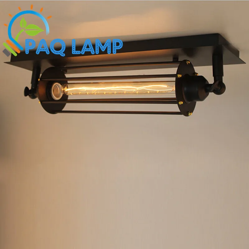 

Modern Ceiling light Metal lamps High-quality  paint borders lights for Restaurant shop bar light fixture  send the edison blub