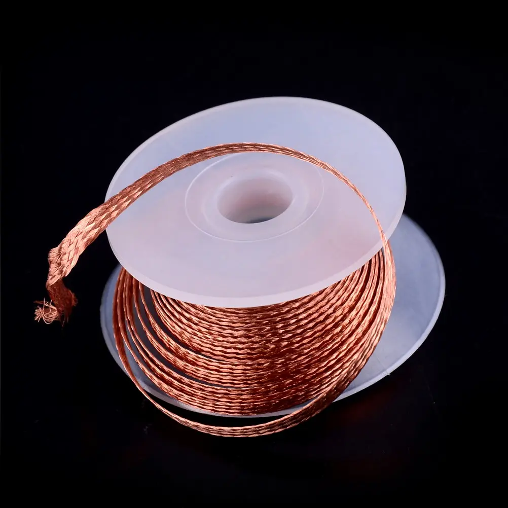 

1PC 1.5M 3.5mm Desoldering Braid Solder Remover Wick Wire Repair Tool Hot