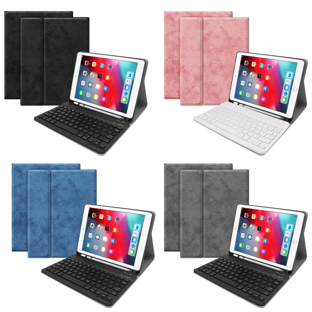 Чехол с беспроводной Bluetooth клавиатурой для Apple air1 Ipad 2020 9 7 2017 5th 6th Generation iPad Air 1 2 5 6 Pro 2018 чехол|Чехлы планшетов и