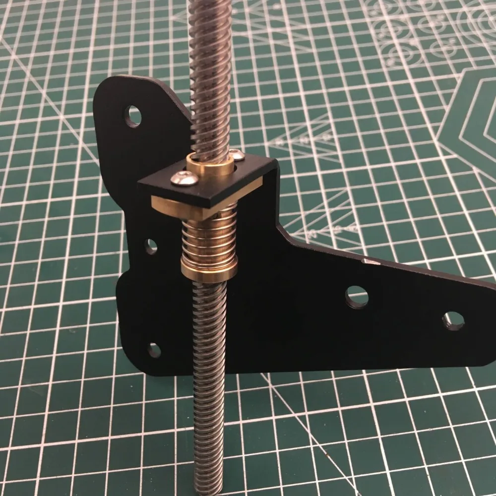 1 قطعة CR-10/CR-10S الرصاص المسمار مكافحة رد فعل عنيف صمولة نحاسية الربيع تحميل الجوز القضاء الفجوة الجوز ل تورنادو/ استنساخ 3D طابعة ترقية