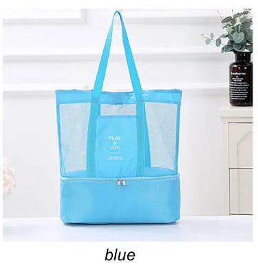 Термо сумки для обедов сумки для женщин взрослых еда пикника Герметичная сумка-холодильник контейнер для хранения Tote сумки портативная изоляция - Цвет: Синий