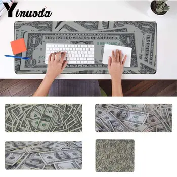 

Yinuoda Funny Dollar Bills Retro Laptop Computer Mousepad Size for 180*220 200*250 250*290 300*900 and 400*900*2mm