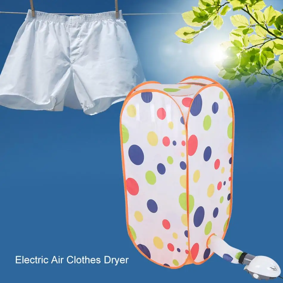 Сушилка для одежды Электрический Прачечная воздушный обогреватель шкаф Дегидратор складная детская одежда быстросохнущая машина стойки