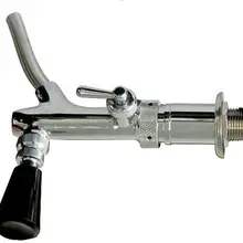 Немецкий kegerator кран homebrew пивная бочка Соединительный кран, латунный Регулируемый пивной Кран хромированный/кофе машина кран