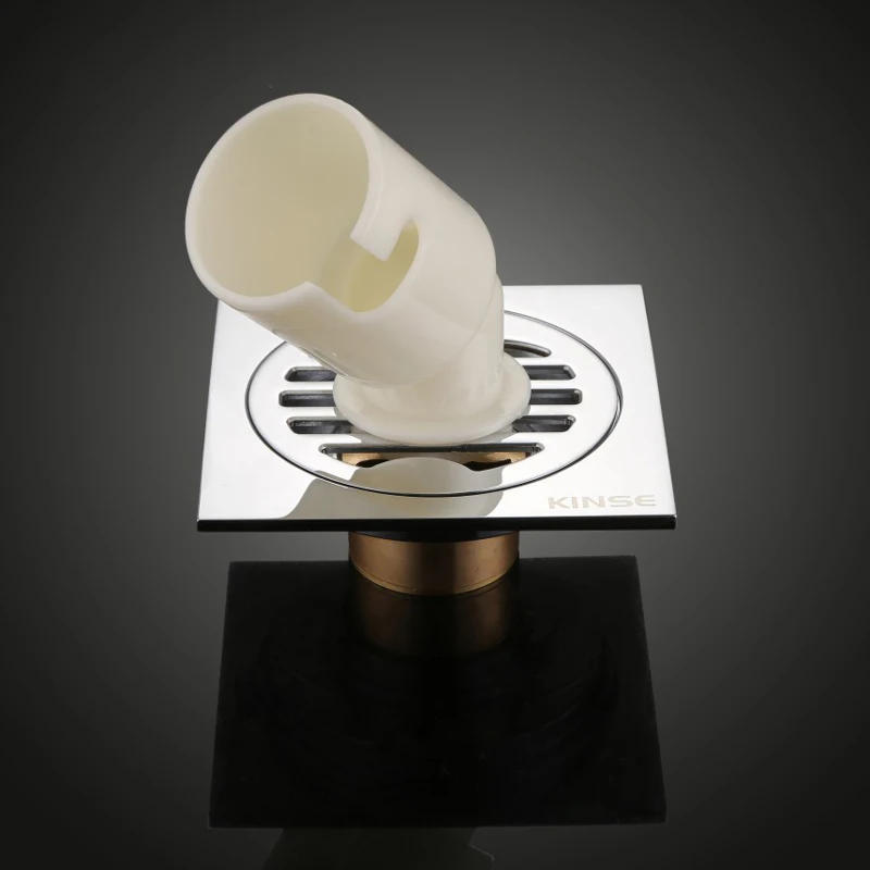 2 PCS Bathroom Accessory Brass washing Machine Floor Drain Kitchen