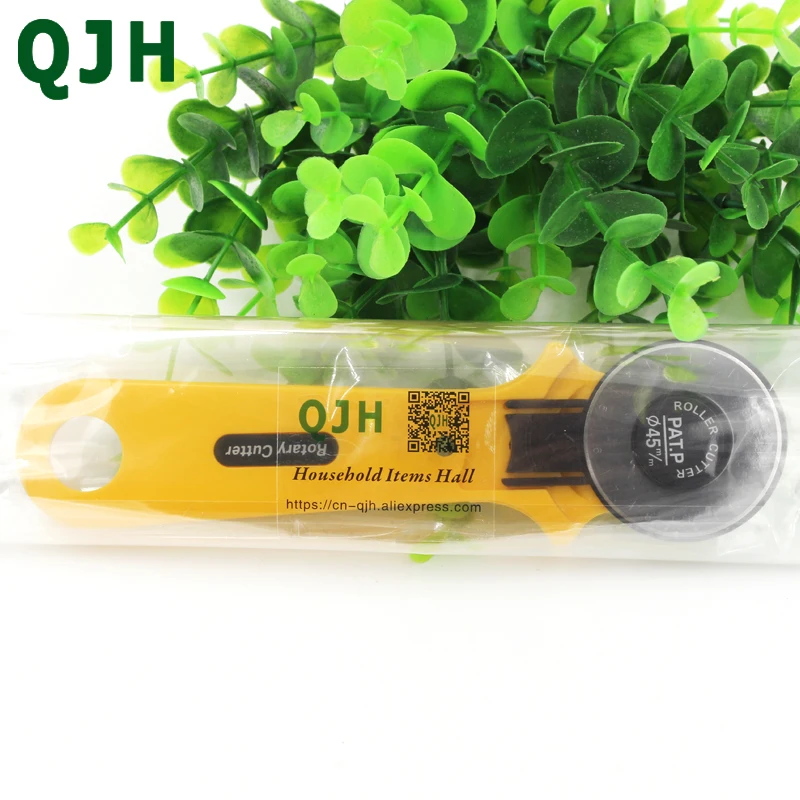 QJH 45 мм лоскутные роликовые колеса круглый нож для шитья кожи и ткани DIY бытовые