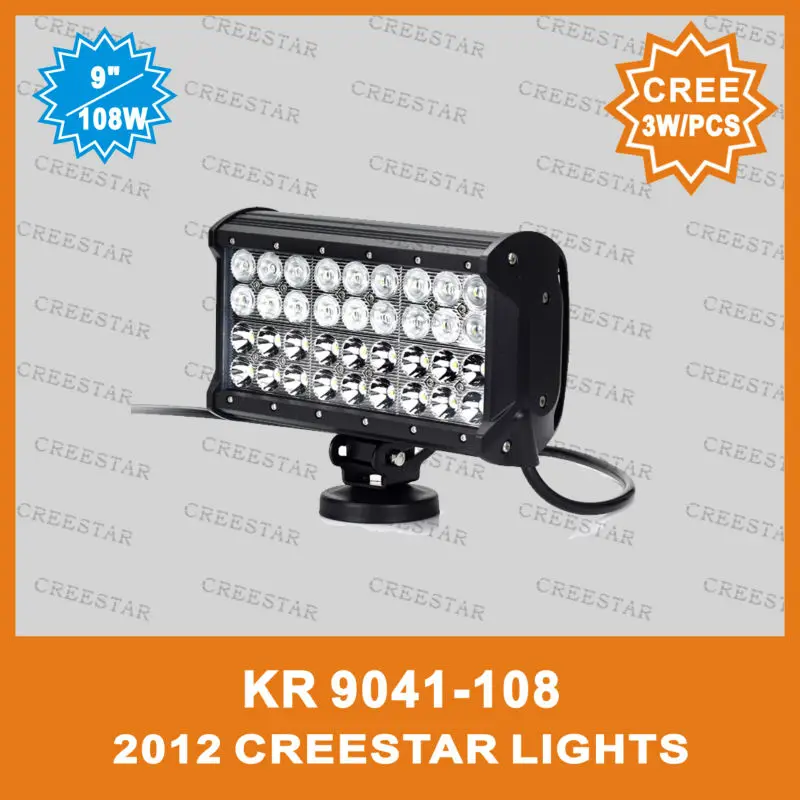 "9"" 108вт 36pcsx GDCREESTAR 3вт светодиодов бездорожью свет бар KR9041-108 4rows квада Сид-бар оффроуд 12 В 24 В IP67 работы Сид управляя света" "9"" 108вт 36pcsx GDCREESTAR 3вт светодиодов бездорожью свет бар KR9041-108 4rows квада Сид-бар оффроуд 12 В 24 В IP67 работы Сид управляя света"