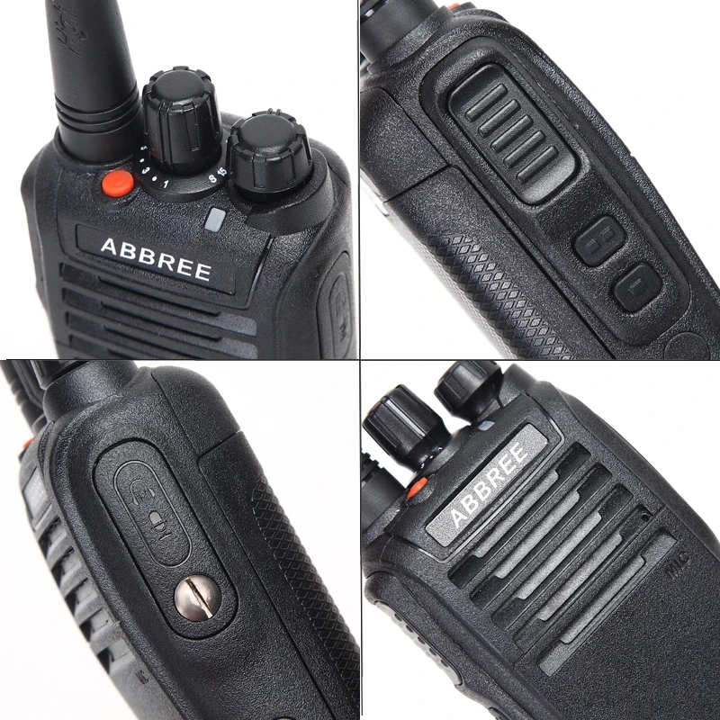 ABBREE AR-W300 IP67 водонепроницаемый пылезащитный 5 Вт UHF 400-480 МГц 2200 мАч CTCSS/DCS DTMF VOX Функция Walkie Talkie профессиональное радио