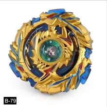 Спиннинг Топ Burst B-79 B-85 золото B-86 без Устройства Запуска позолоченный металл бустер Топ стартер гироскоп подарок игрушка для ребенка YH1597